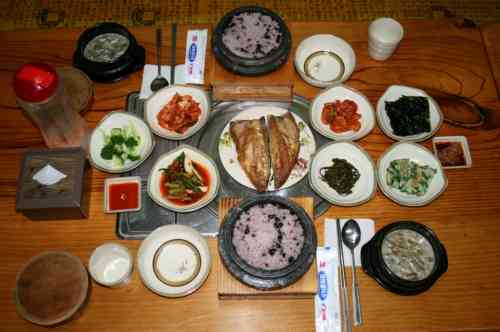 시골식당 대표 메뉴