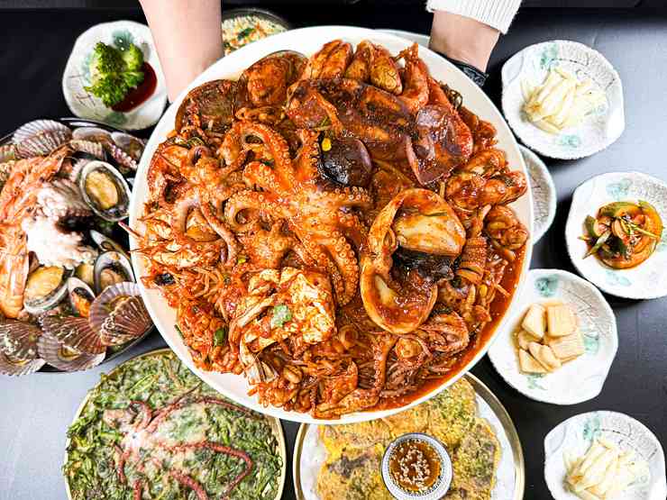 호수아구찜 해물찜 대표 메뉴