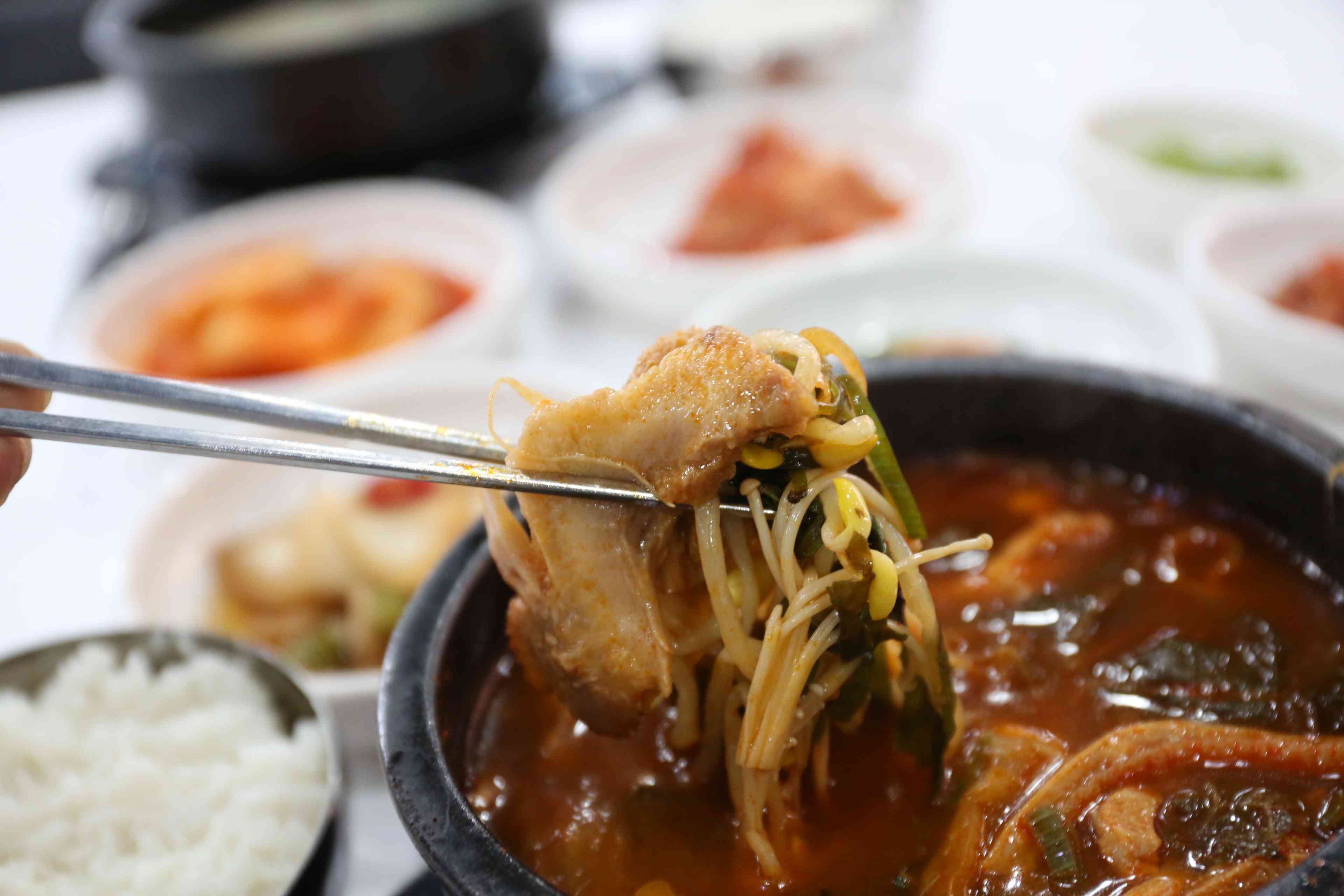 가마솥 명품국밥 내부