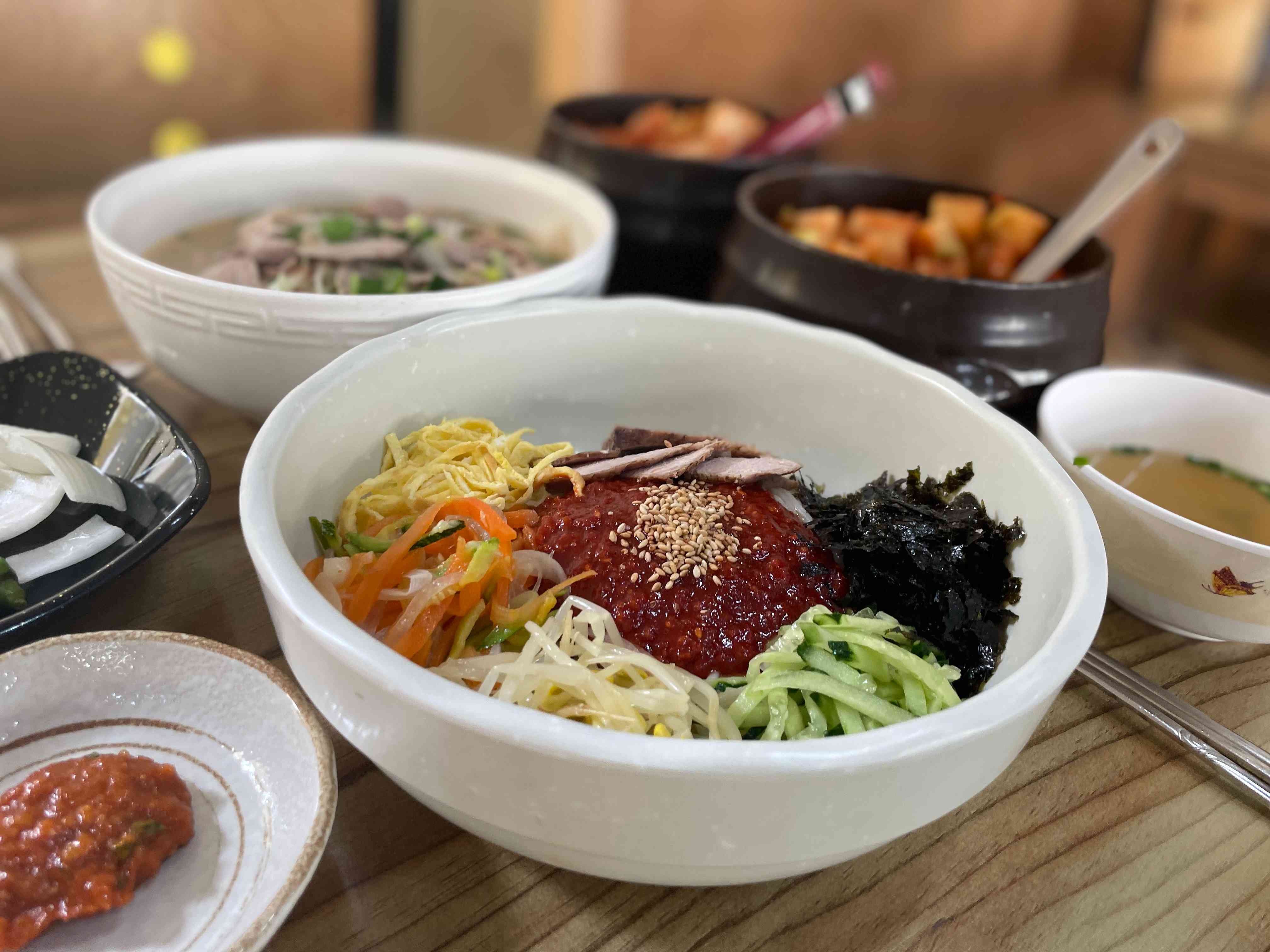 미리네국수 대표 메뉴