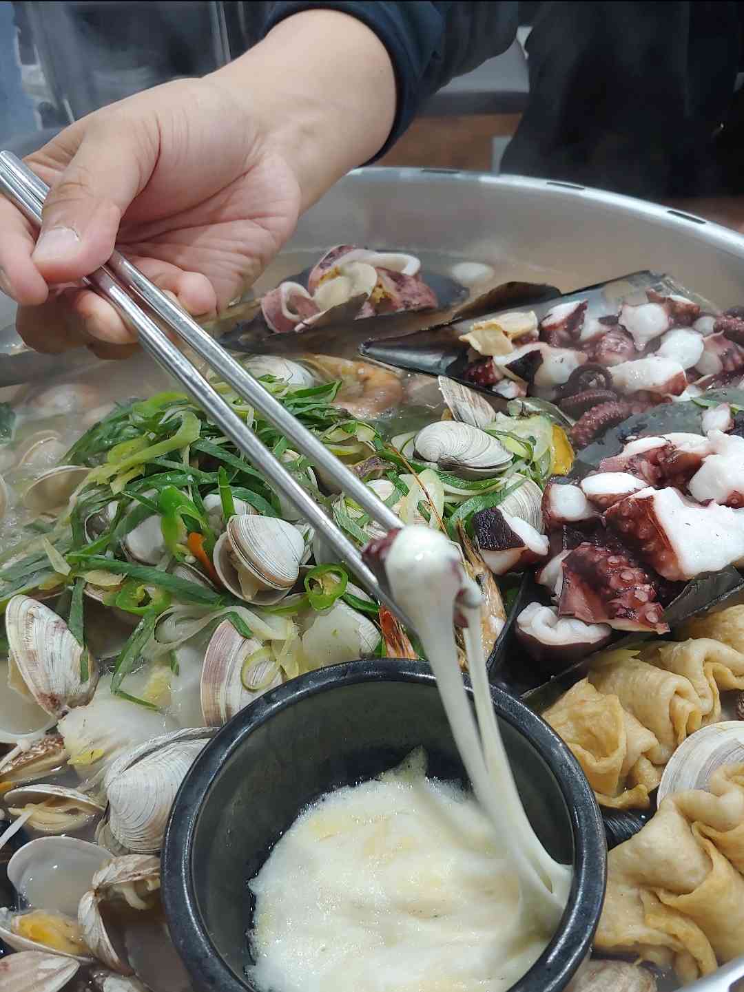 택이네조개전골 봉명점 대표 메뉴