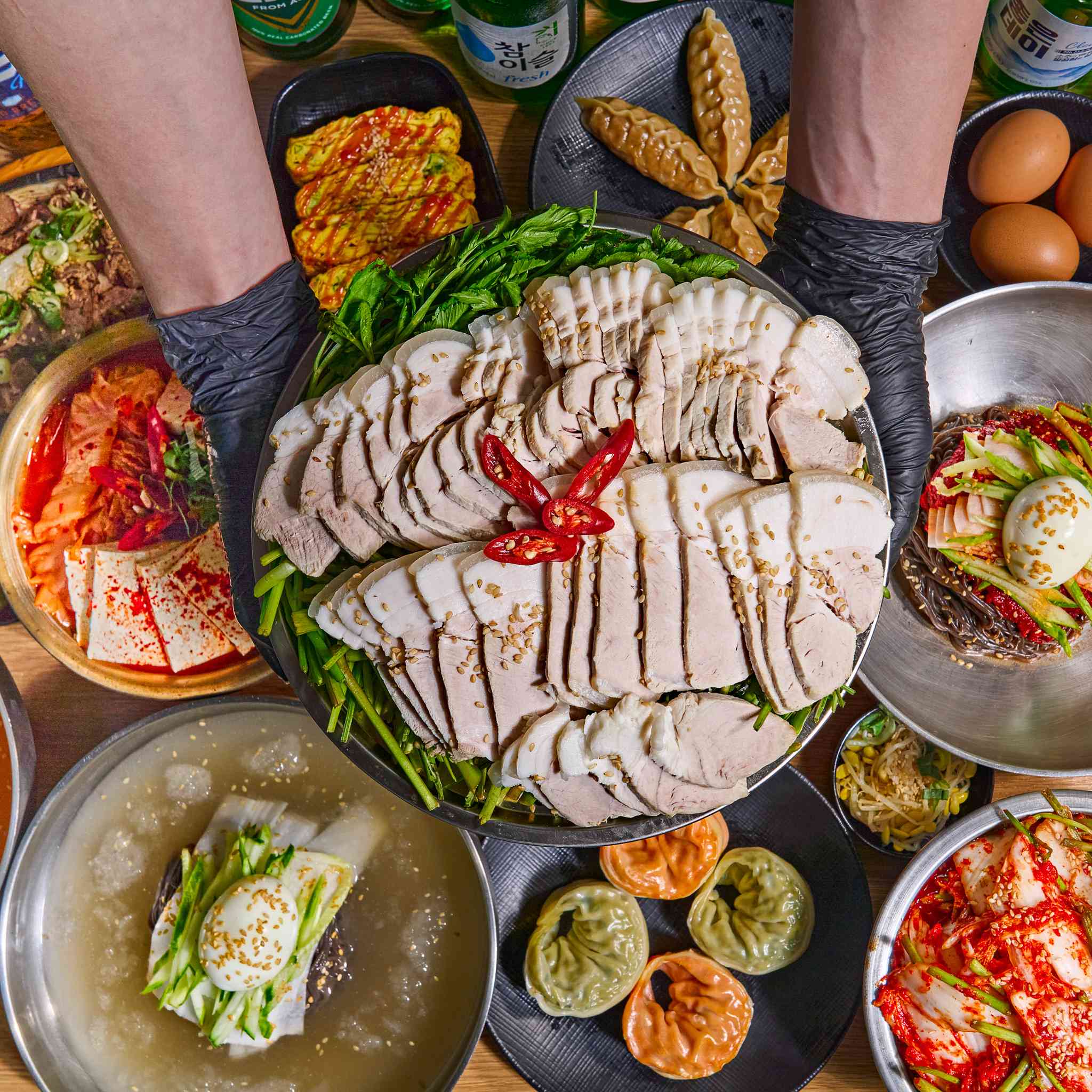 까치산 냉면&김치찌개 본점 대표 메뉴