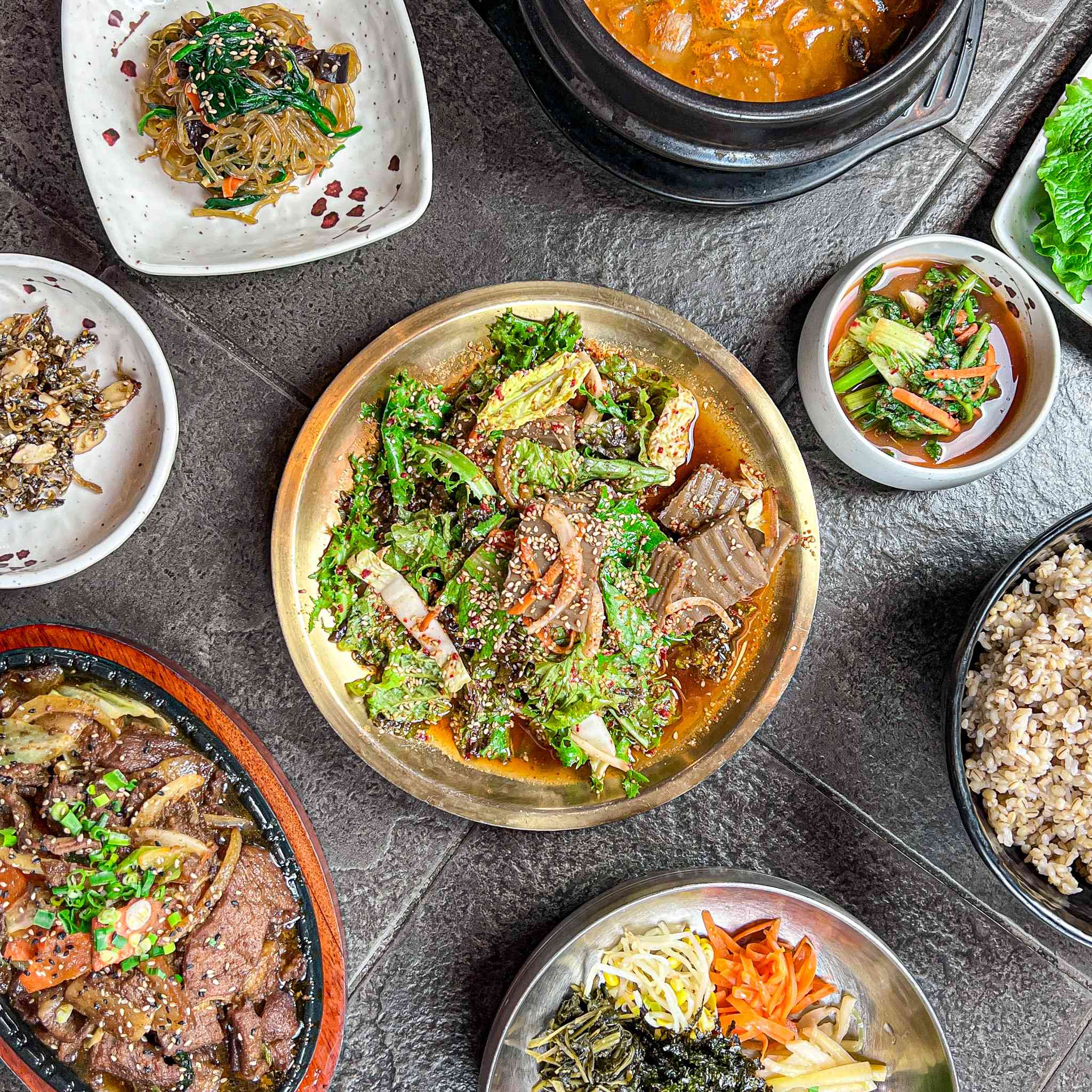 한아름보리밥 세종본점 전경