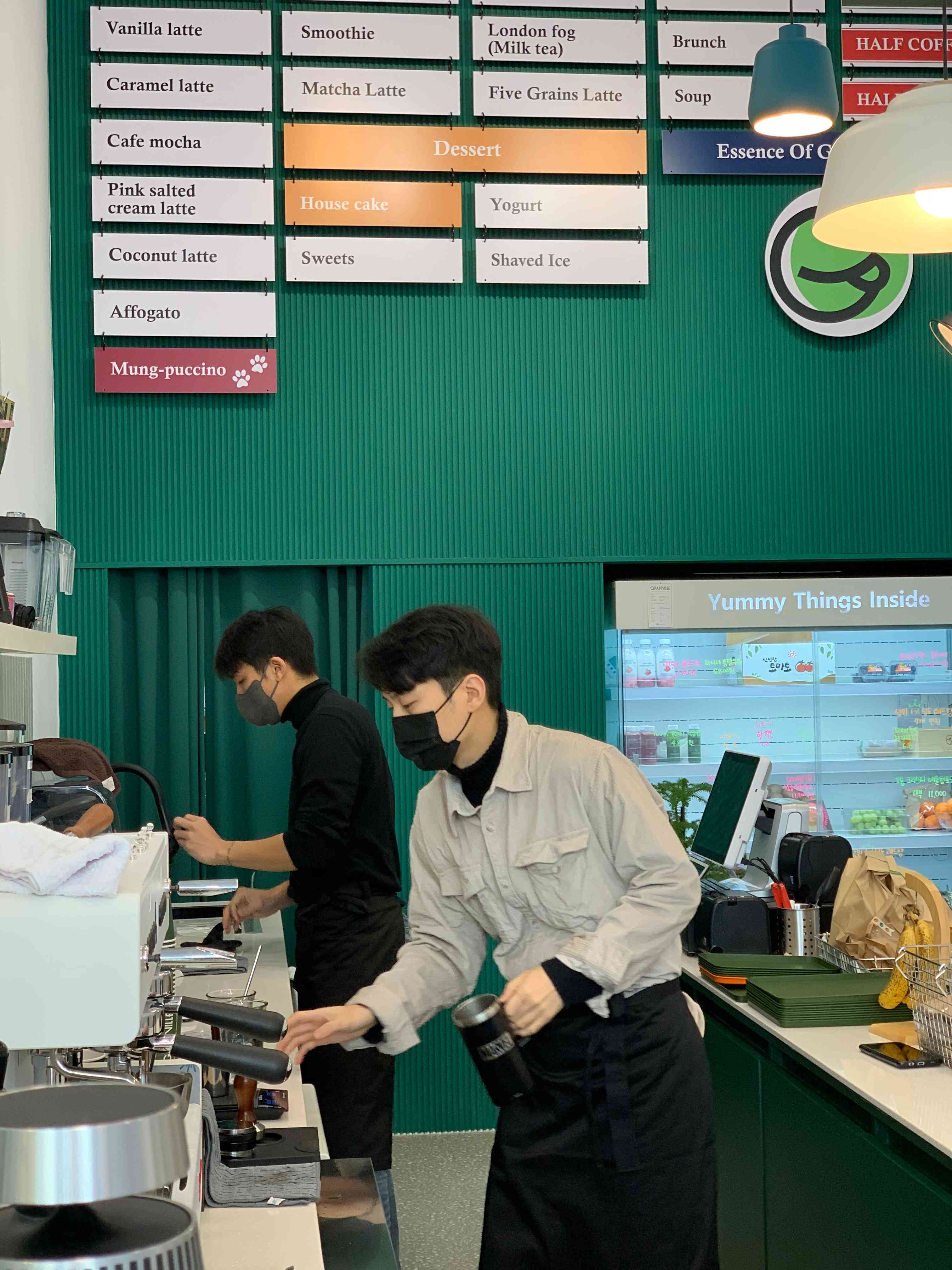 그랜빌 대표 메뉴