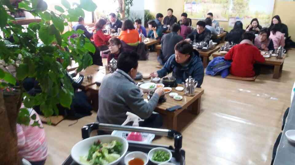 고향골추어탕 작전점 내부