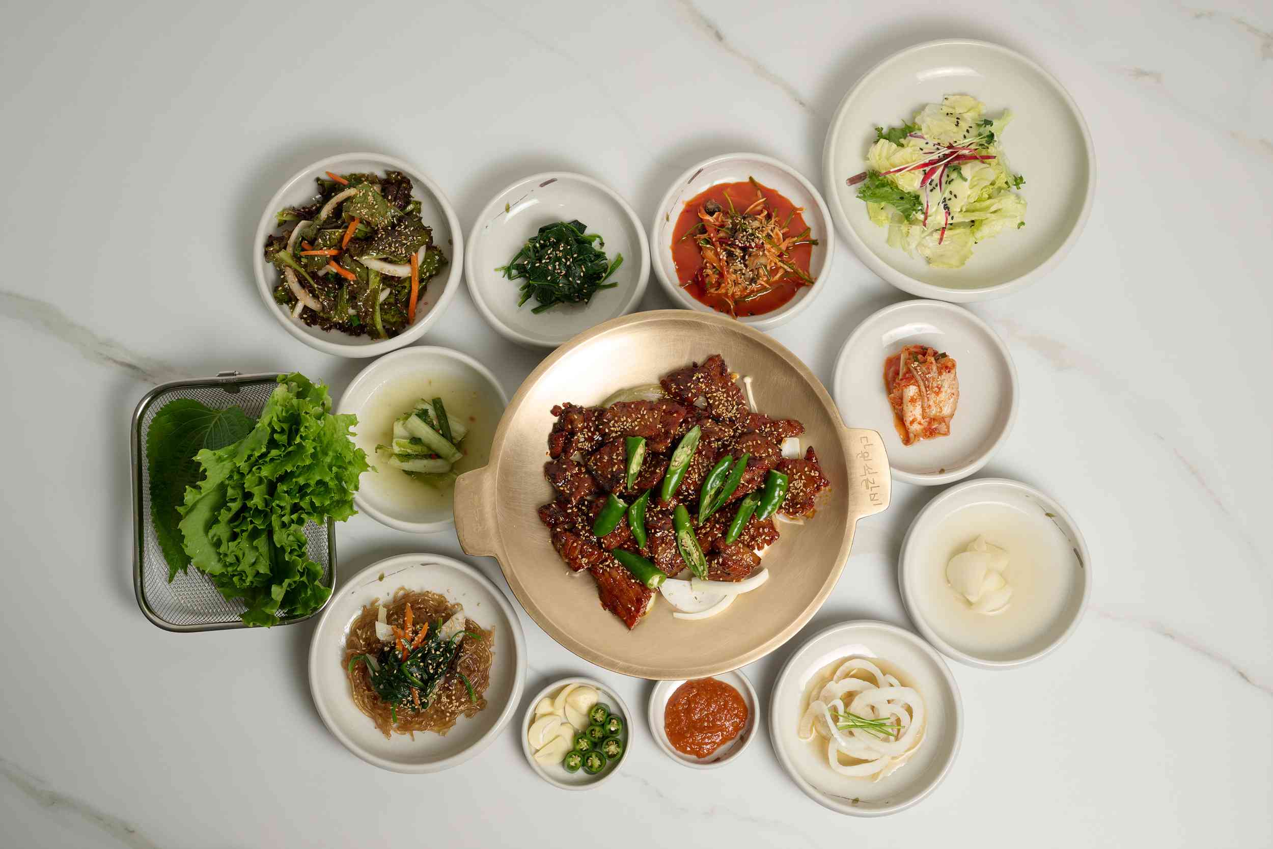 다원석갈비 내부