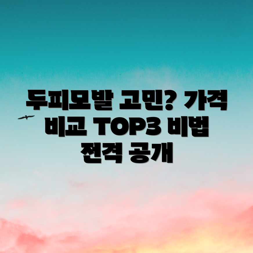 두피/모발 관리: 평균 비용 & 업체별 가격 비교 TOP 3 두피/모발 관리: 평균 비용 & 업체별 가격 비교 TOP 3