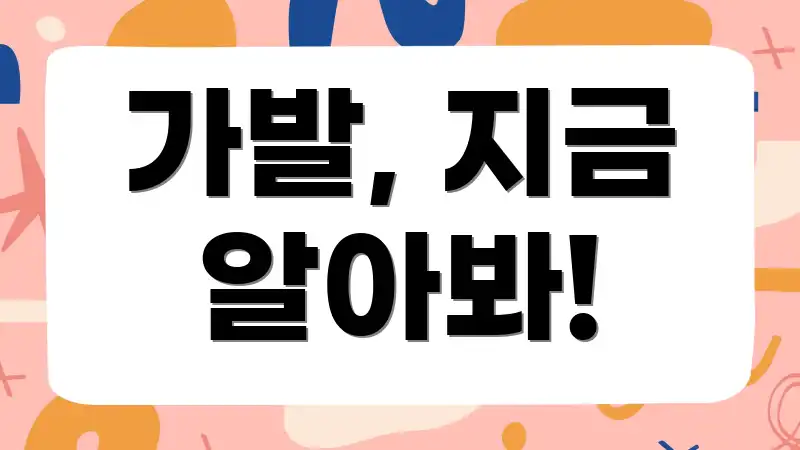 가발, 지금 알아봐!
