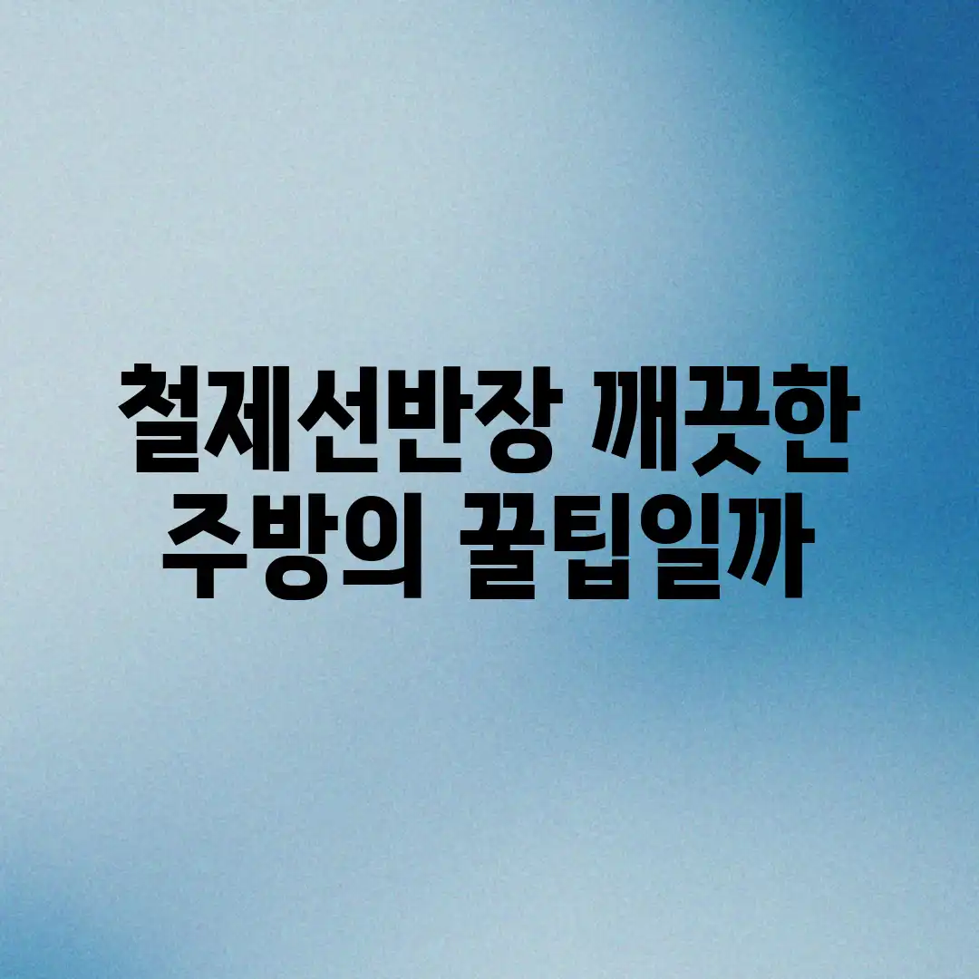 철제선반장, 깨끗한 주방의 꿀팁일까? 철제선반장, 깨끗한 주방의 꿀팁일까?