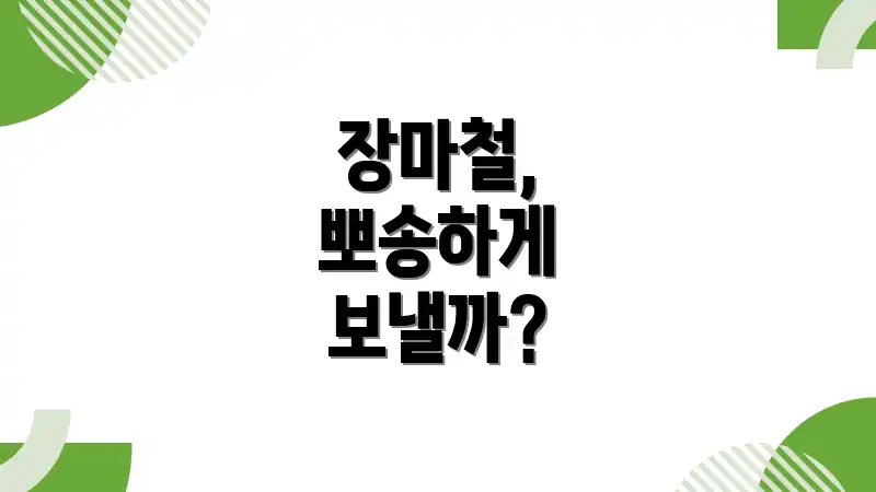 장마철, 뽀송하게 보낼까?
